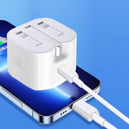 شاحن آبل  20 واط + كيبل USB-C إلى Lightning بطول 1 متر – متوافق مع جميع أجهزة iPhone و iPad 