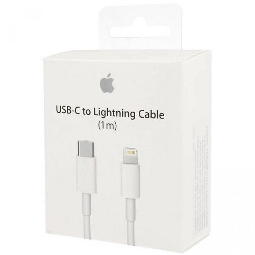 شاحن آبل  20 واط + كيبل USB-C إلى Lightning بطول 1 متر – متوافق مع جميع أجهزة iPhone و iPad 